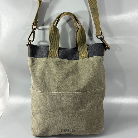 FEED Go-To Tote Bag, Green - Picture 2 of 15